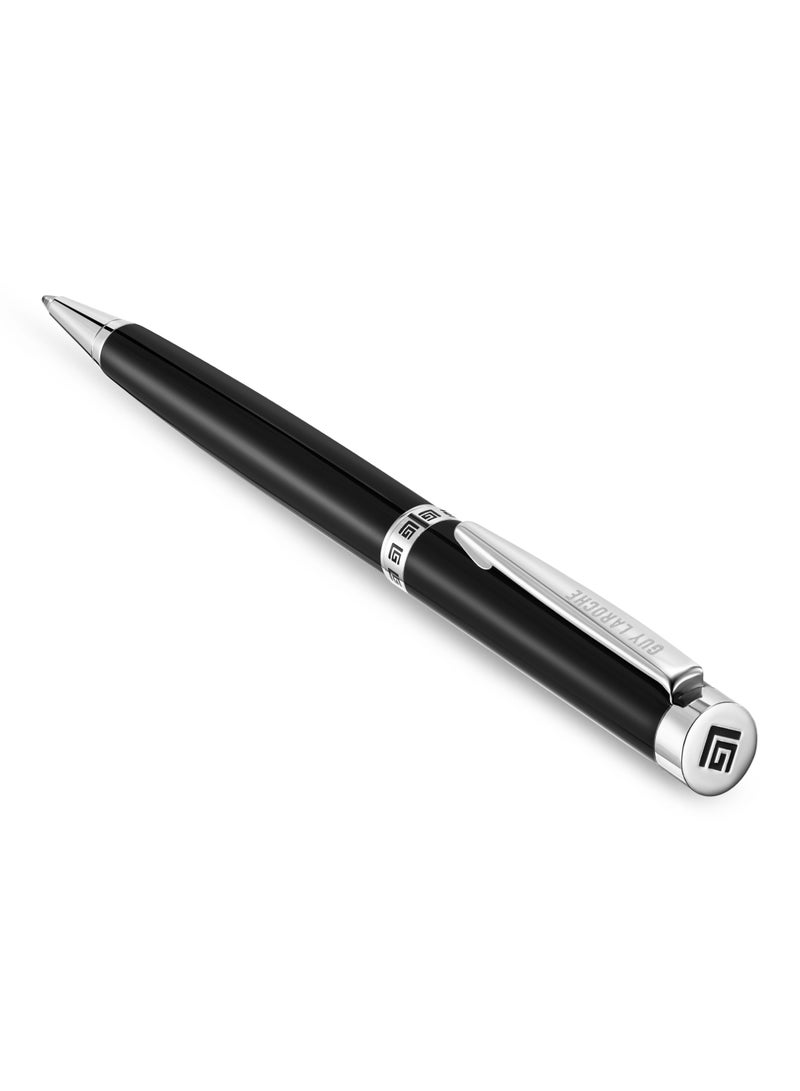 Guy Laroche Romain Twist Ballpoint Pen & Bifold Wallet Gift Set for Men - Image 3
